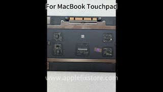 MacBook Real Time Touchpad Detail Display